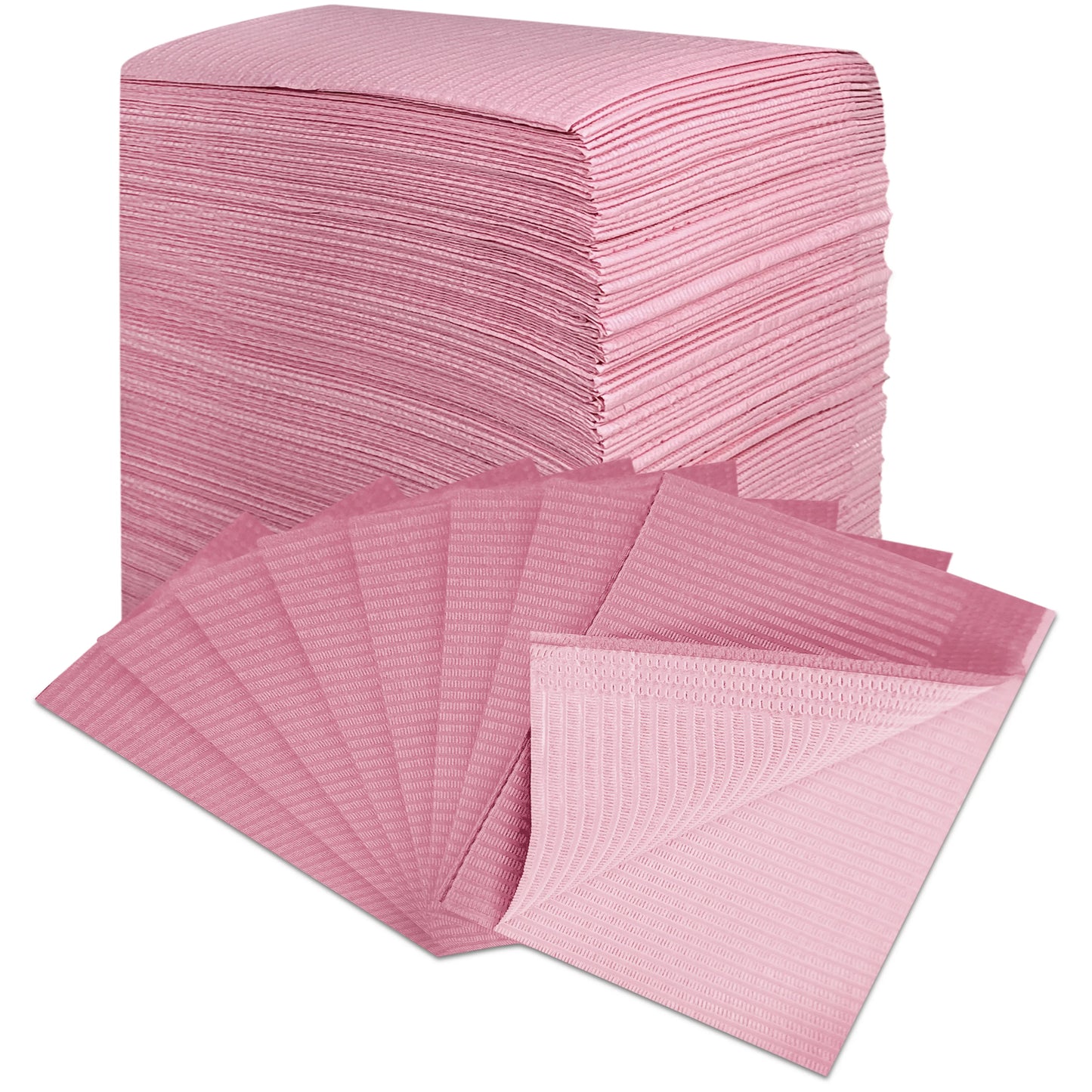 Baberos dentales desechables 45x33 cm | 50 uds | Paquetes y colores | Campos quirúrgicos desechables para dentistas y tatuadores