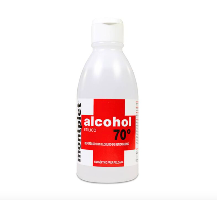 Alcohol Sanitario 70% 250ml