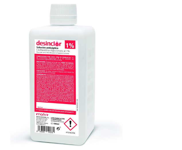 Desinclor Clorhexidina 1% 500ml