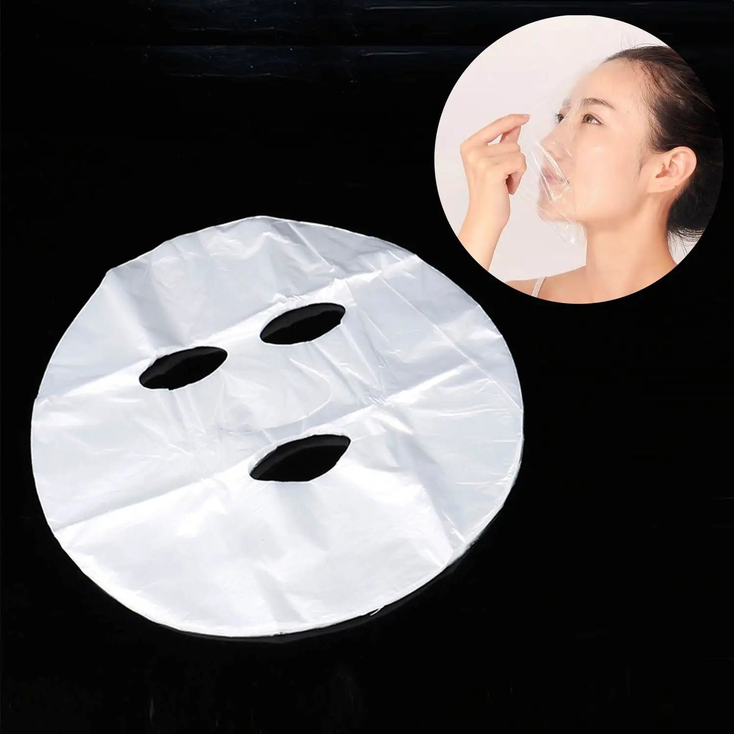 Nuevo limpiador de papel plástico, película protectora para mantener la frescura, pegatinas faciales, mascarilla facial, herramienta de belleza