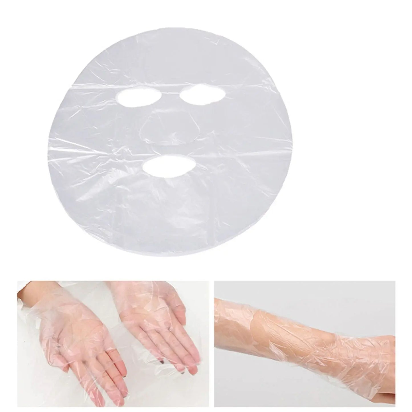 Nuevo limpiador de papel plástico, película protectora para mantener la frescura, pegatinas faciales, mascarilla facial, herramienta de belleza