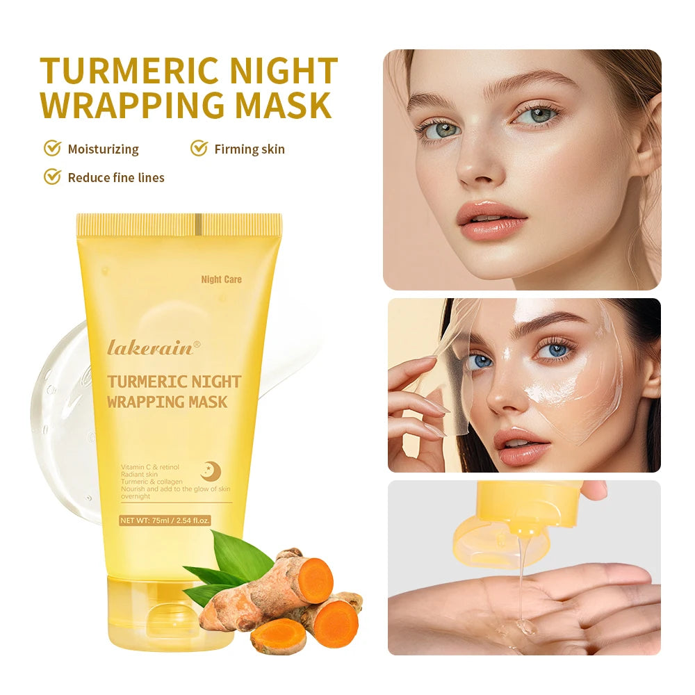 Mascarilla coreana de colágeno profundo, mascarilla peel-off, antiarrugas, lifting, cuidado de la piel, paquete biológico, envoltura nocturna, para mujer, piel de la noche.