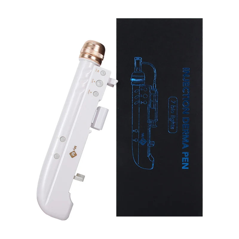 2th Handheld Meso Gun Injector nami Water Injection Derma Pen For Facial Skin Rejuvenation Anti Aging Mesotherapy Remove Wrinkle