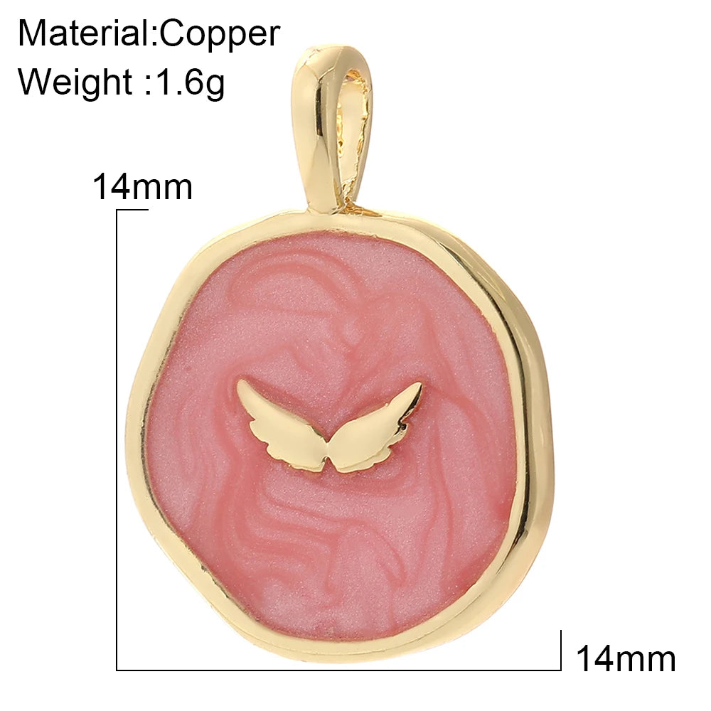Evil Blue Eye Heart Necklace for Women Cute Gold Star Collars Diy Pendant Stainless Steel Chain High Quality