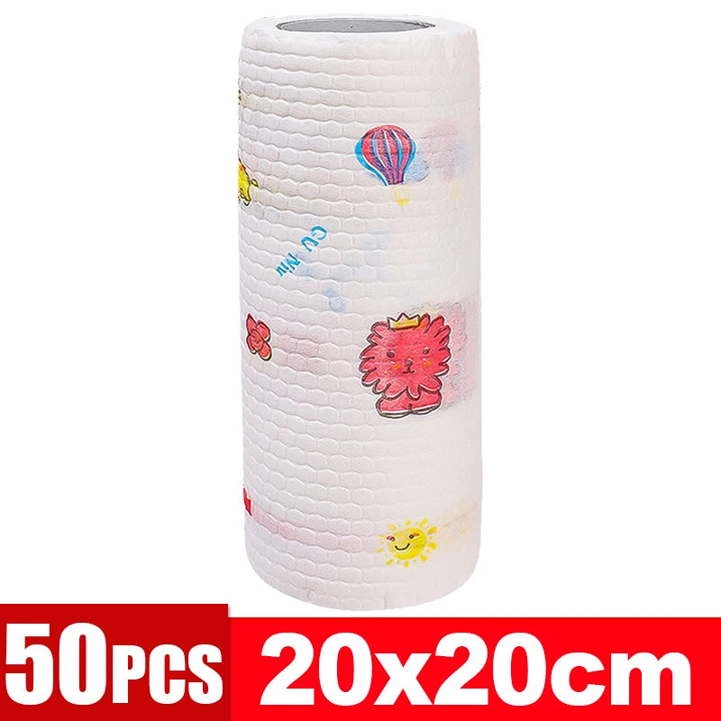 Trapos desechables de cocina, paños de limpieza reutilizables no tejidos, toallas de lavado para el hogar, paños de cocina, toallitas de trapo, herramientas de limpieza de telas
