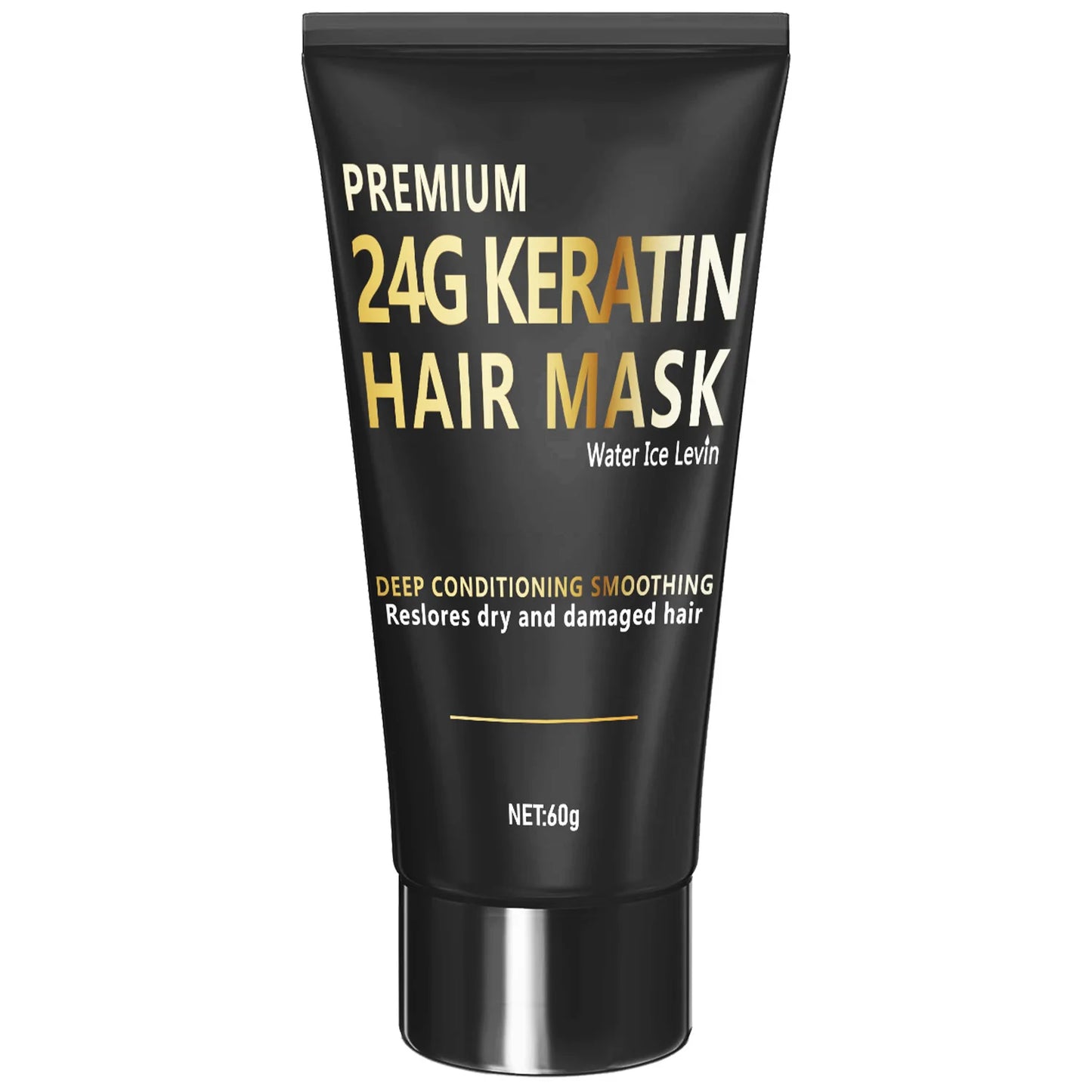 Mascarilla capilar de colágeno y queratina de 24 g. Alisado, reparador, seco, rizado, dañado. Crema de tratamiento. Suave, liso y brillante. Cuidado hidratante profundo.