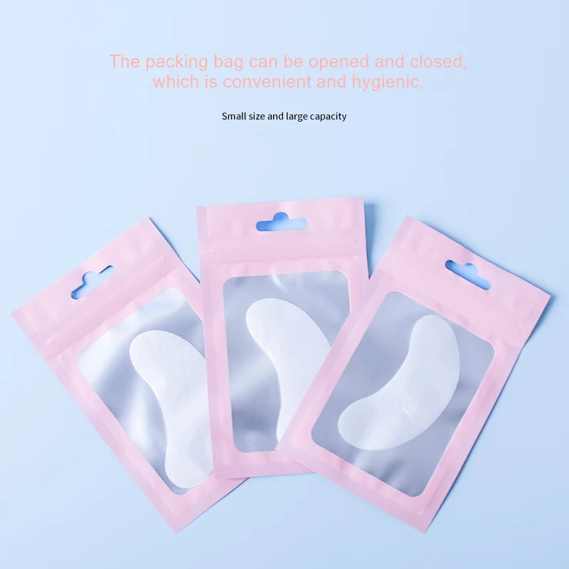 Película de plástico desechable para ojos, película para mantener la frescura, mascarilla, papel ultrafino para el cuidado de la piel, salón de belleza, promoción de productos, absorción