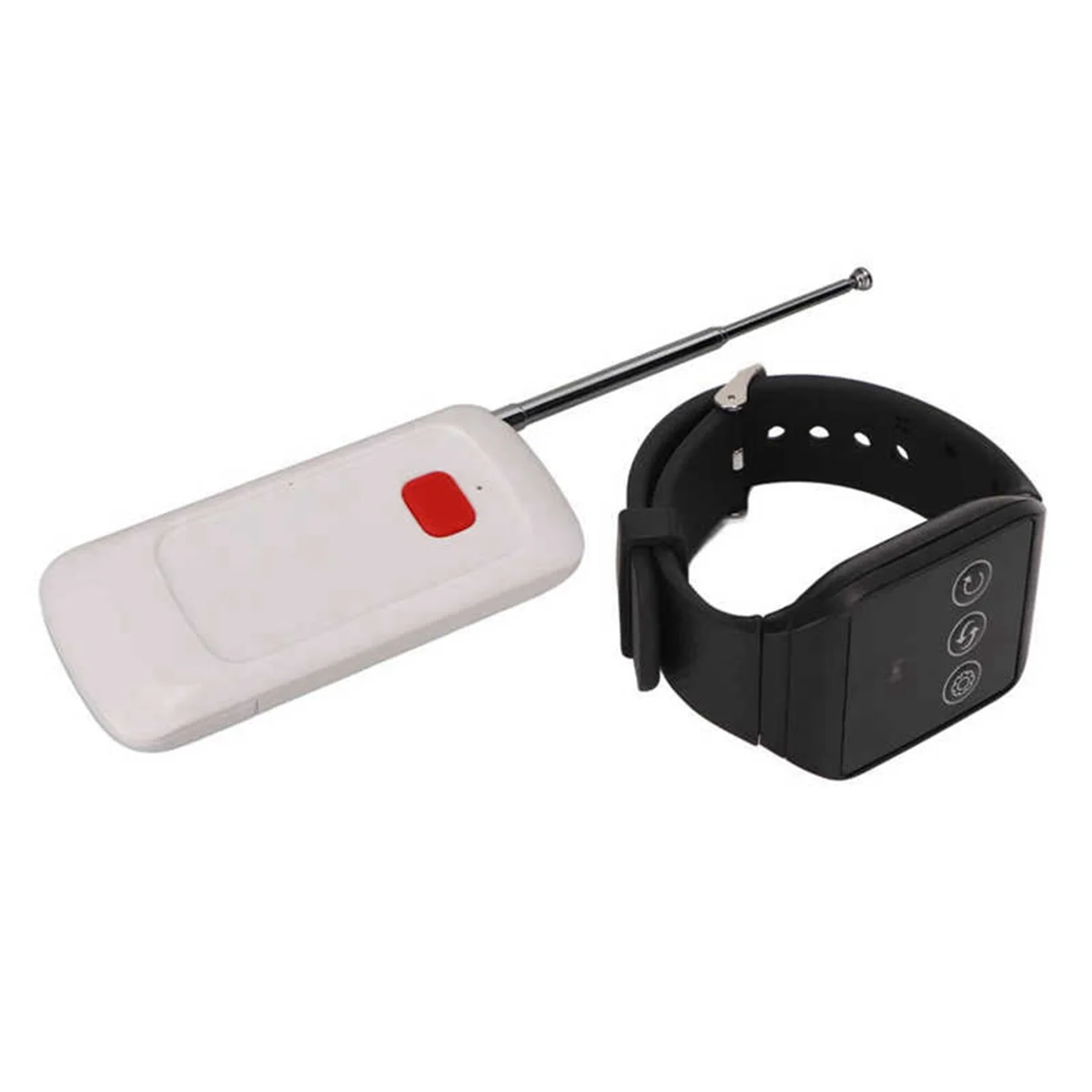 Buscapersonas inalámbrico para cuidadores, sistema de llamada de enfermera inalámbrico, botón de alerta, resistente al agua, para el hogar y el hospital.