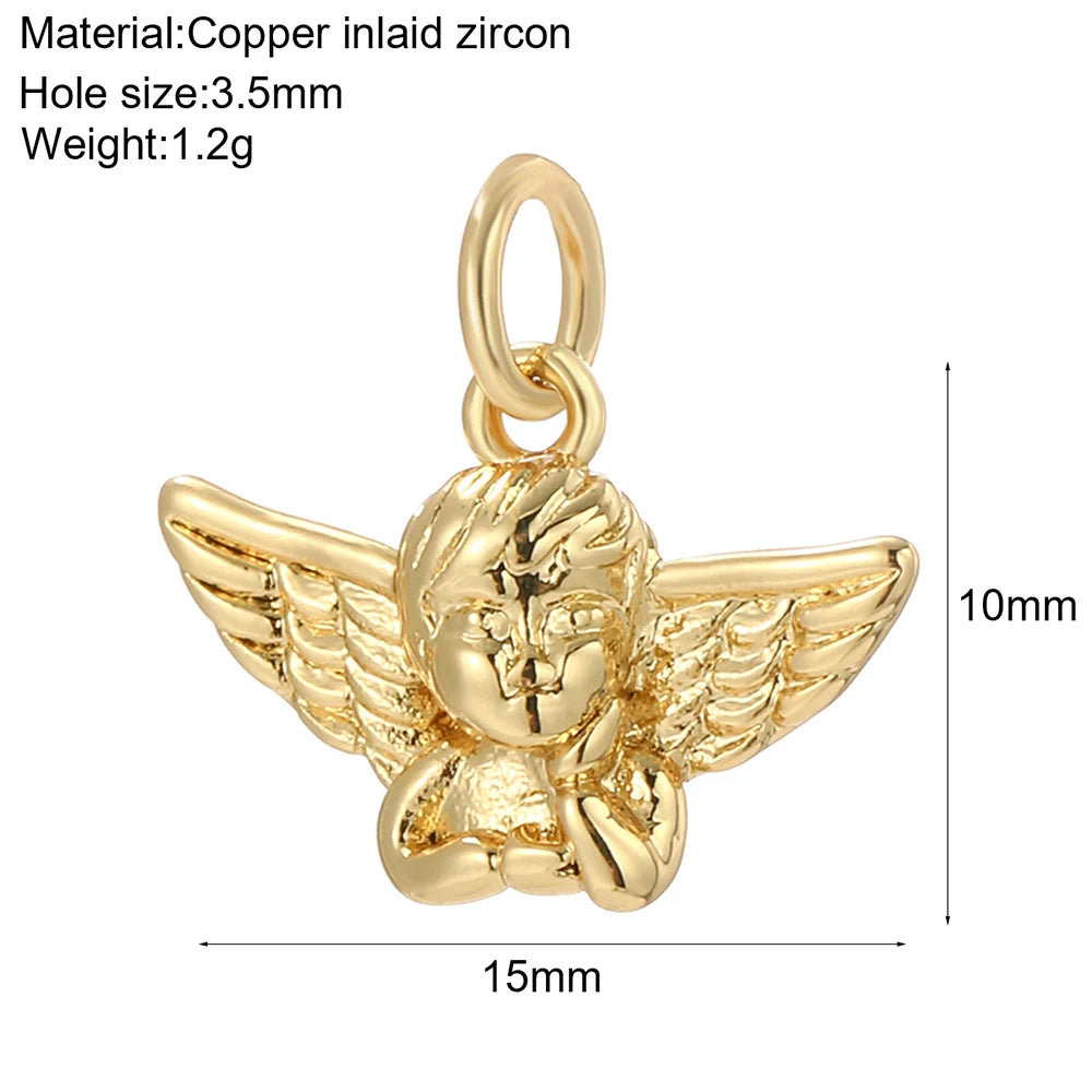 Evil Blue Eye Heart Necklace for Women Cute Gold Star Collars Diy Pendant Stainless Steel Chain High Quality