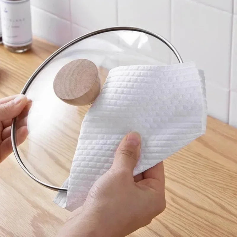 Trapos desechables de cocina, paños de limpieza reutilizables no tejidos, toallas de lavado para el hogar, paños de cocina, toallitas de trapo, herramientas de limpieza de telas