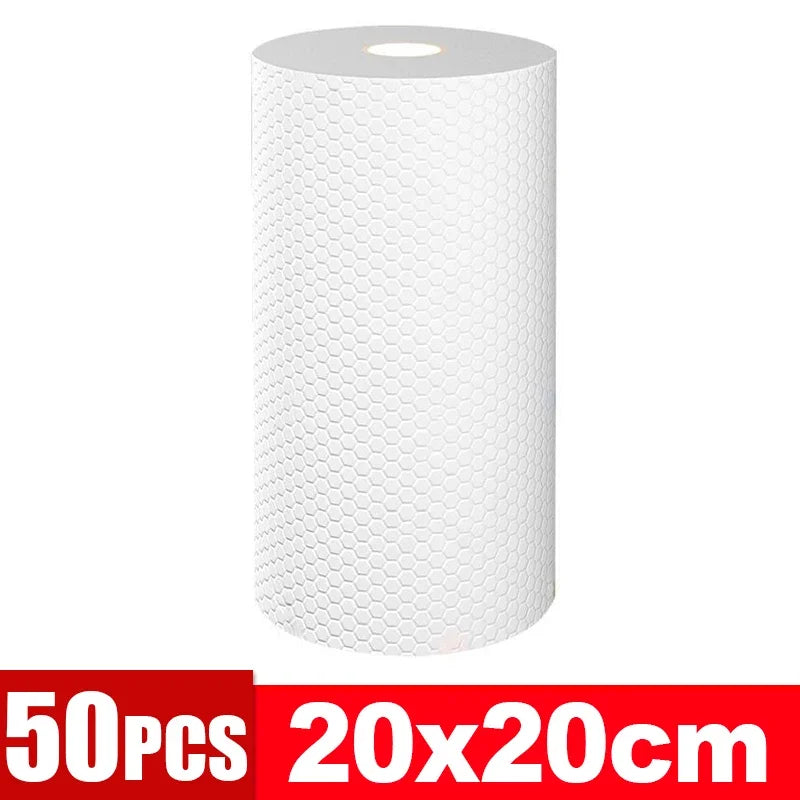 Trapos desechables de cocina, paños de limpieza reutilizables no tejidos, toallas de lavado para el hogar, paños de cocina, toallitas de trapo, herramientas de limpieza de telas