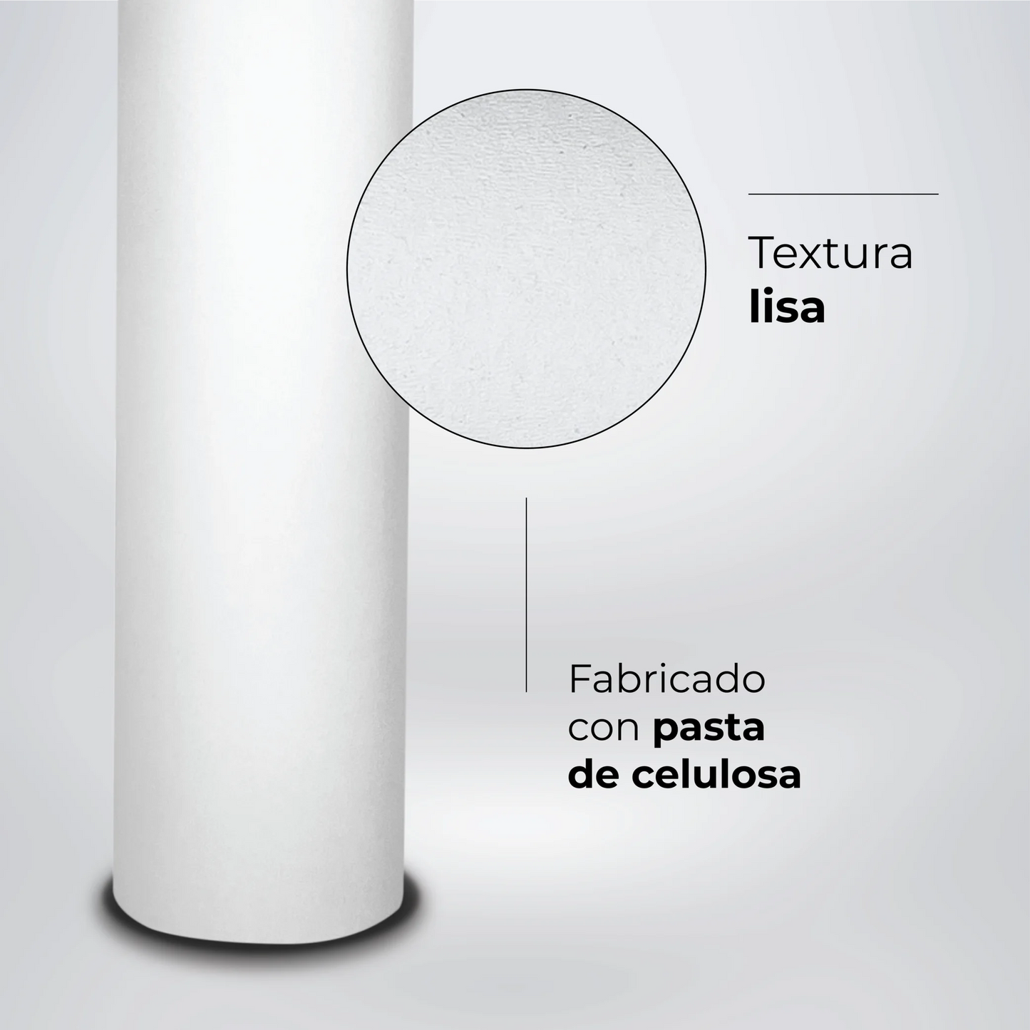 Papel crepado blanco para camilla de 59 cm x 70 metros | Papel de masaje de textura suave