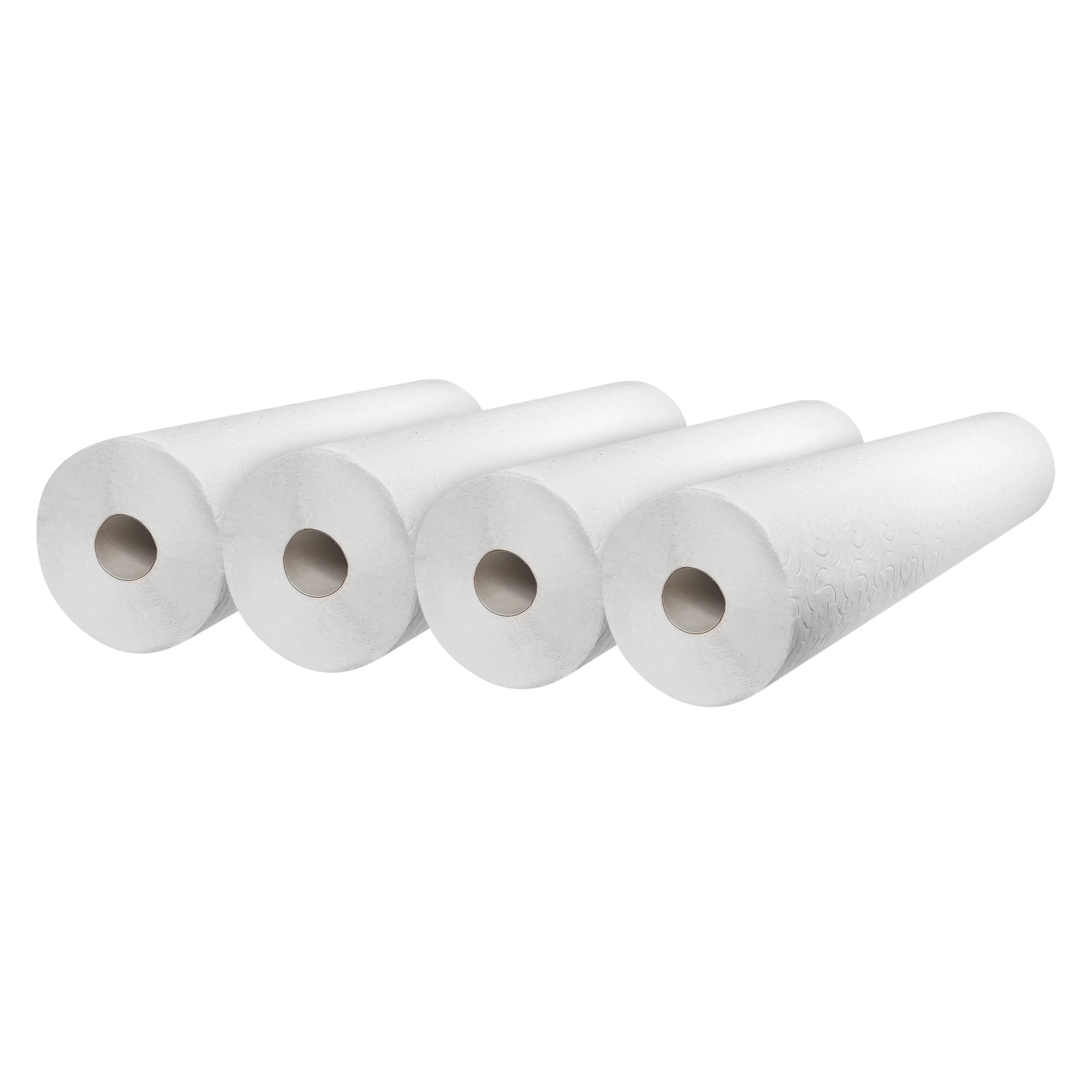 Papel de Camilla Doble Capa 56 cm X 50 Metros Precortado a 80 cm - Rollos de Papel de Camilla de Masaje Doble Capa