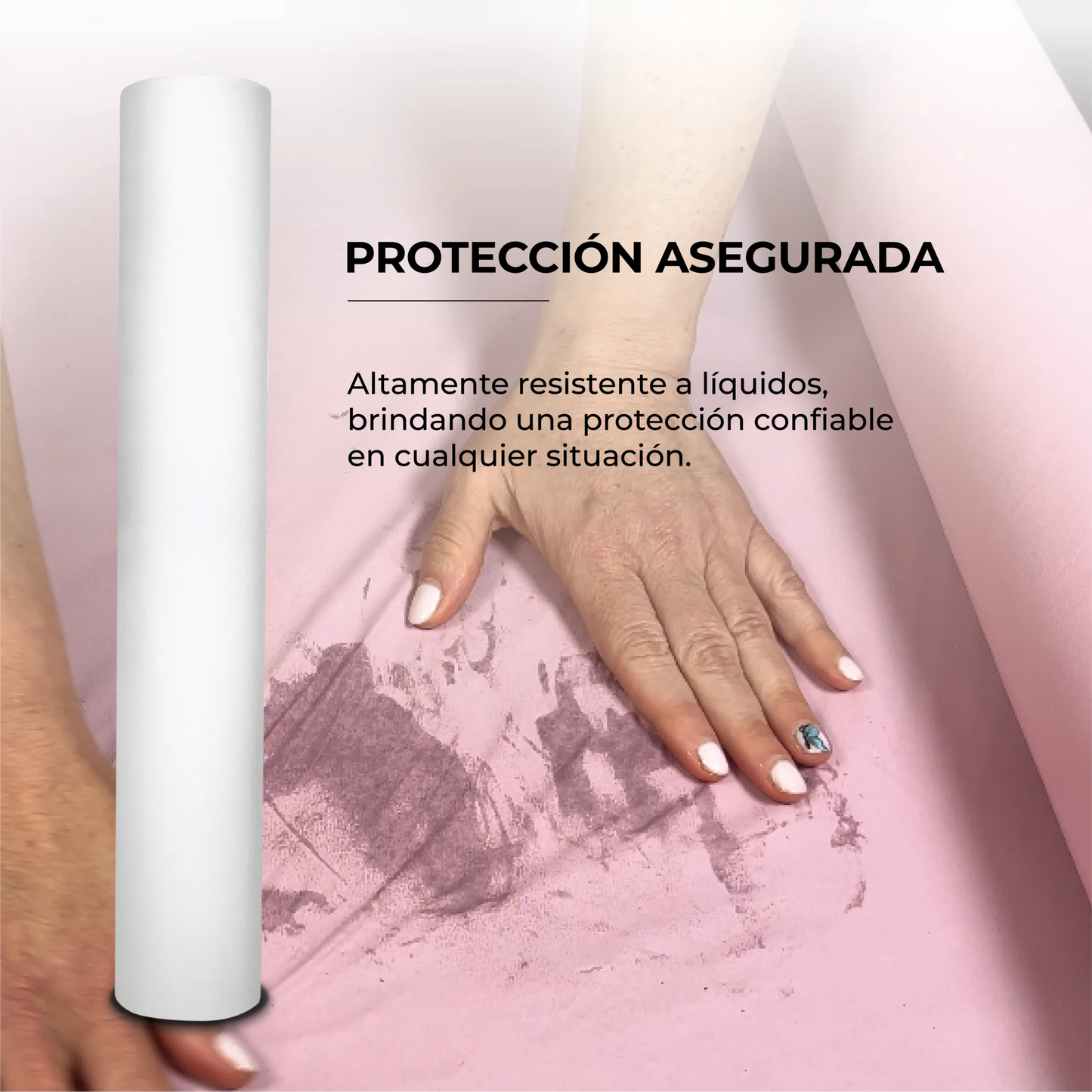 Papel crepado blanco para camilla de 59 cm x 70 metros | Papel de masaje de textura suave