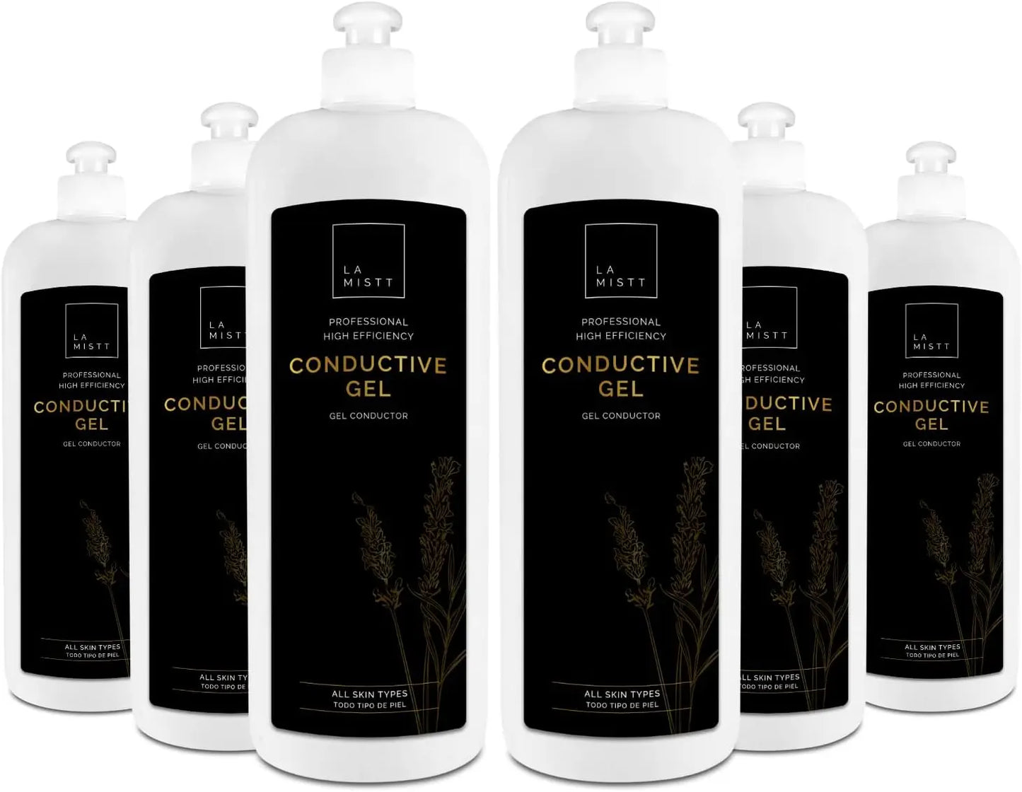 Gel conductor ultrasónico | Uso profesional, radiofrecuencia, cavitación, electroestimulación