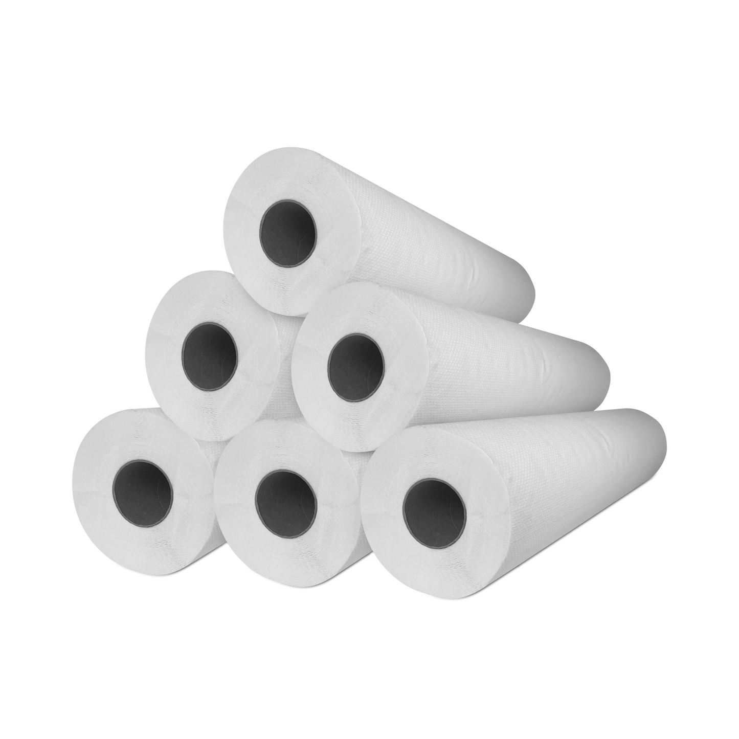 Rollos de papel camilla precortados cada 40 cm | 60 cm x 65 m | Rollo de papel camilla para masaje