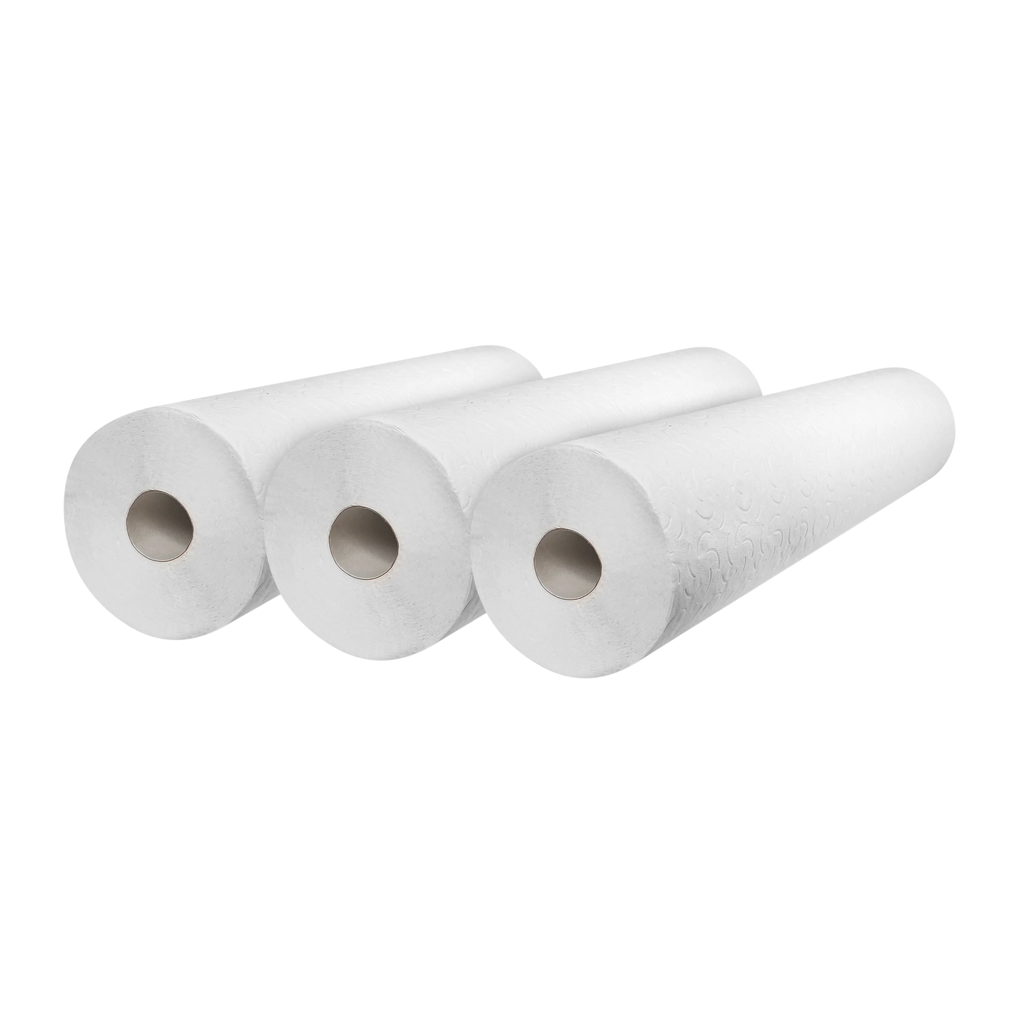 Papel de Camilla Doble Capa 56 cm X 50 Metros Precortado a 80 cm - Rollos de Papel de Camilla de Masaje Doble Capa