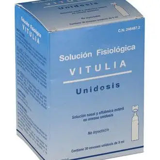 Vitulia Solución Fisiológica, 30 Uds X 5 Ml