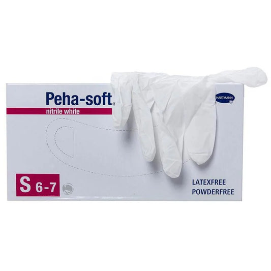 GUANTES DESECHABLES DE NITRILO BLANCO T- S 100 U