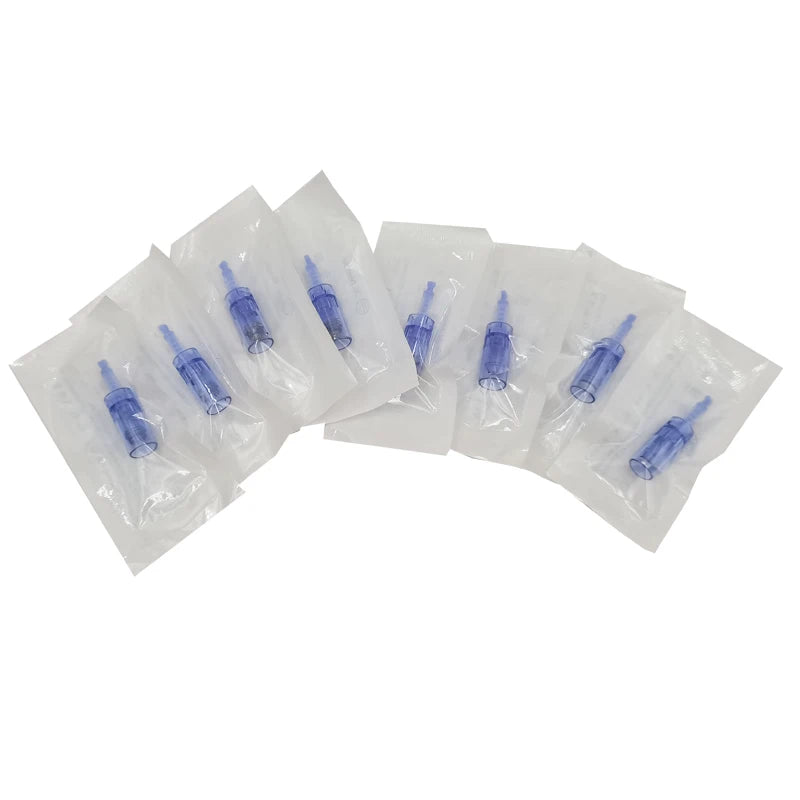 10/20/50 agujas Dr. Pen A6 para Derma Pen, bayoneta de microagujas Drpen A6, A1, M5, M7, N2, E30, sello de 12, 36 y 42 pines.