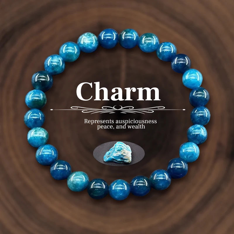 Natural Stone Crystal Beads Bracelet for Women Unisex 7 Chakra Energy Protection Healing Prosperity Bangle Good Luck Jewelry