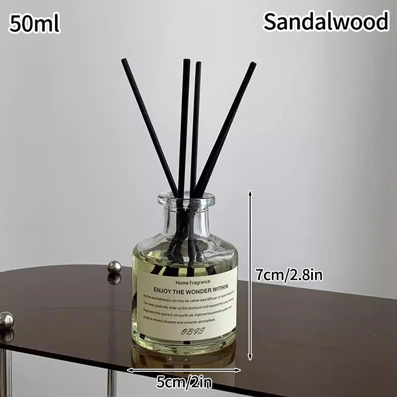 Ambientador líquido sin llama, difusor de aroma, perfume, desodorante, fragancia floral de larga duración, decoración del hogar.