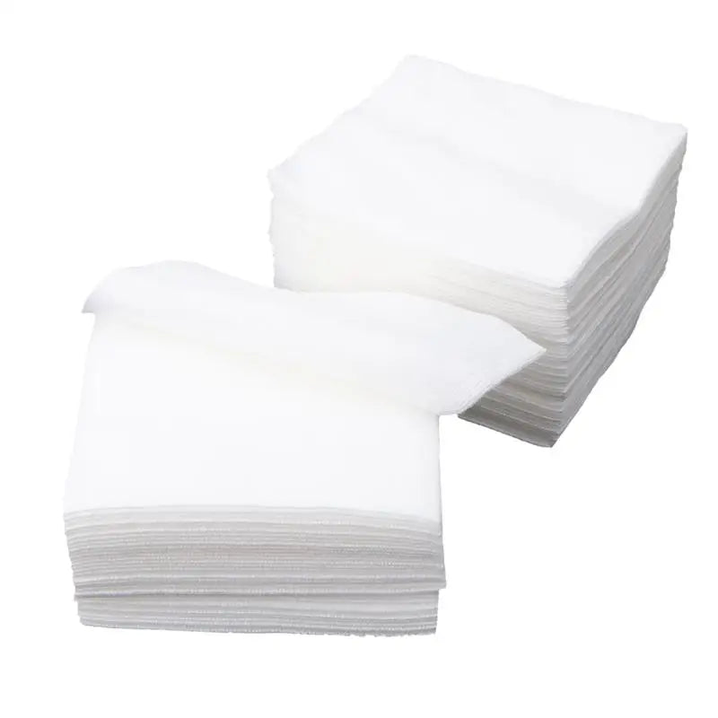 300PCS Non Woven Gauze Pad First Aid Gauze Sponges For Wound Care Sterile Gauze Flexible Breathable (White)