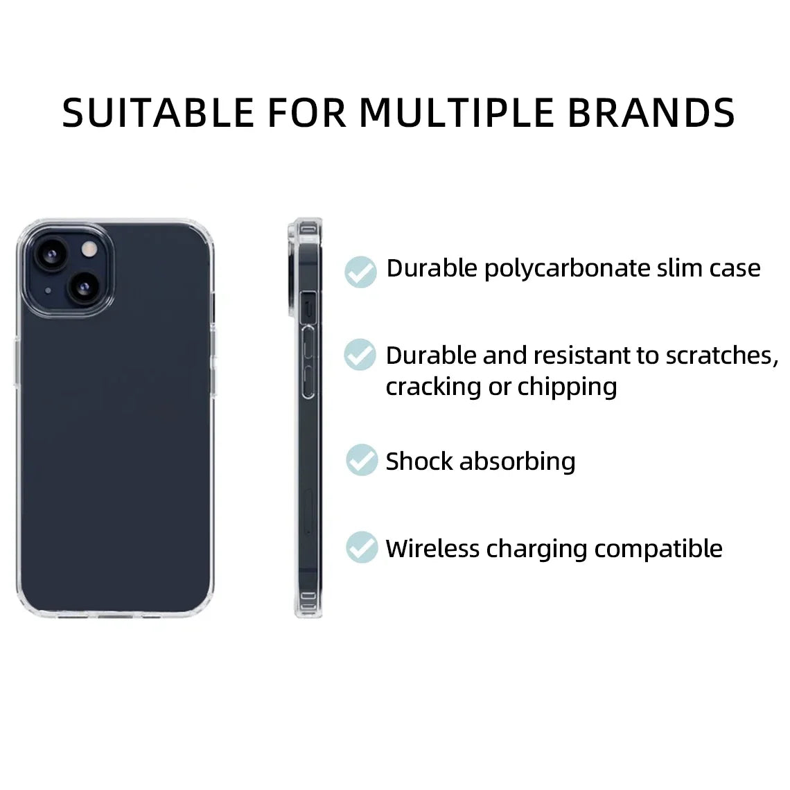 Funda de teléfono suave transparente personalizada para iPhone 16, 15, 14, 13, 12 Pro Max Plus, cubierta rígida o blanda, diseño personalizado, foto DIY
