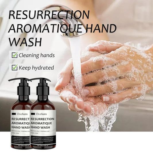 Jabón de manos con aroma suave que elimina la suciedad, fresco y saludable, supresor de bacterias, no irritante, suave para la piel.