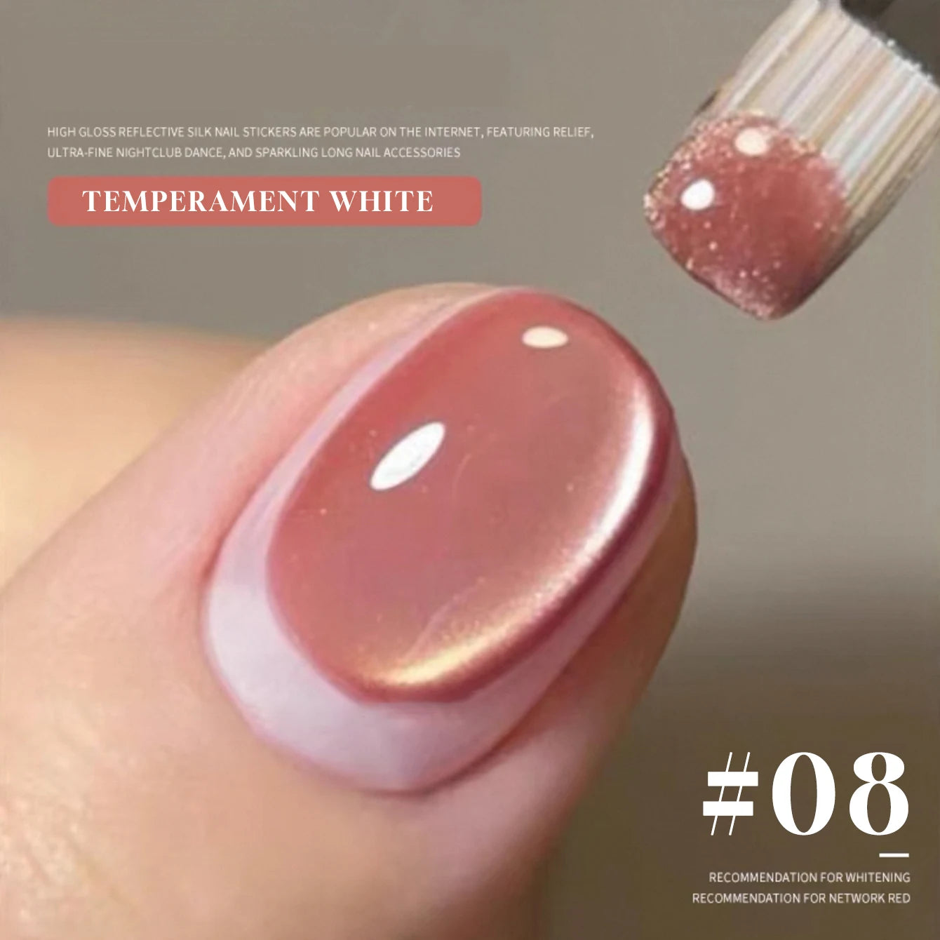 MIANEL 12ML 1-7 piezas Esmalte de uñas en gel con efecto ojo de gato, color rosa, dorado, con burbujas de océano, con cuentas de vidrio, para verano, 2025, para uñas azules, artículos para uñas