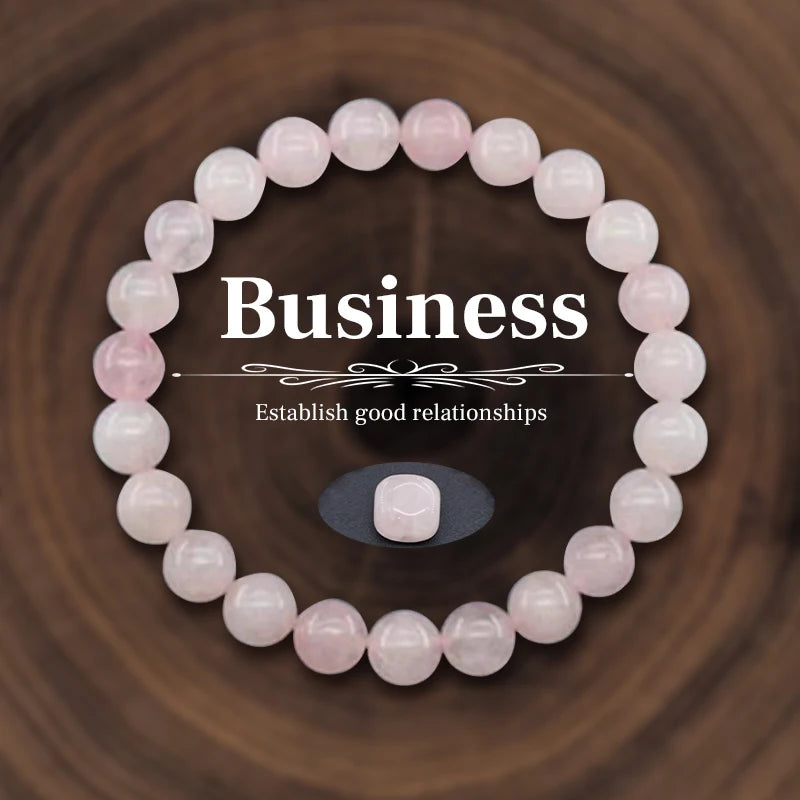 Natural Stone Crystal Beads Bracelet for Women Unisex 7 Chakra Energy Protection Healing Prosperity Bangle Good Luck Jewelry