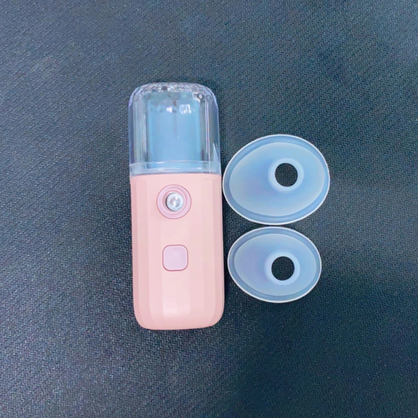 1 instrumento hidratante para ojos con nanoatomizador, instrumento de belleza para ojos y piel, masajeador de ojos 3 en 1