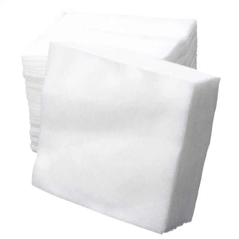 300PCS Non Woven Gauze Pad First Aid Gauze Sponges For Wound Care Sterile Gauze Flexible Breathable (White)