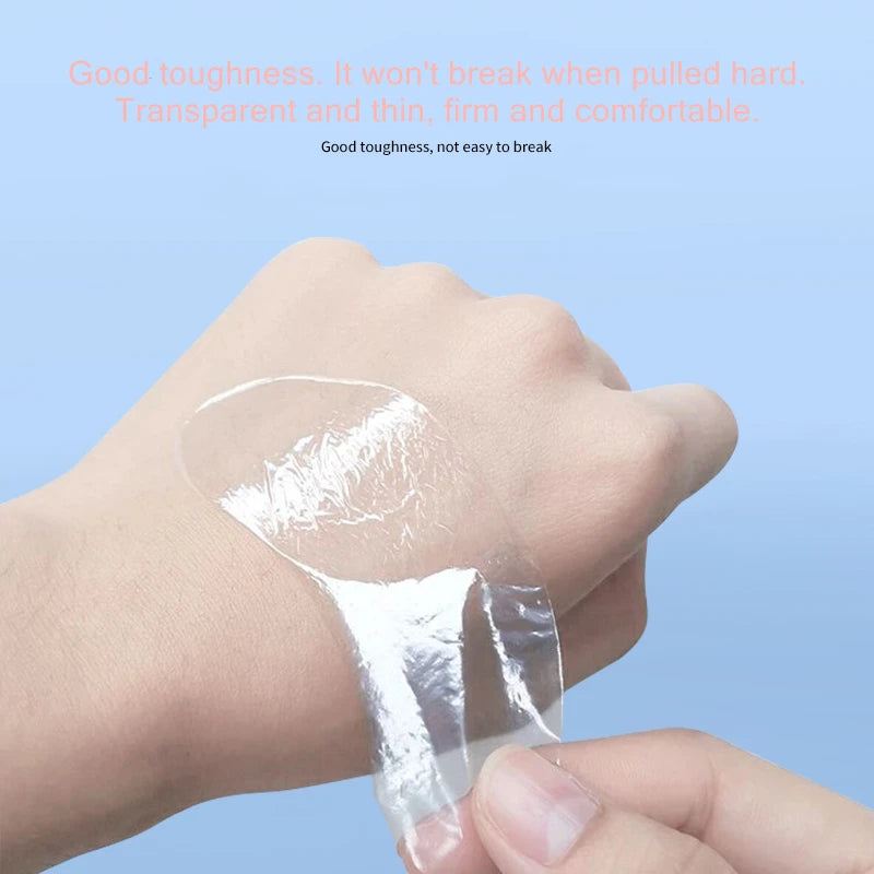 Película de plástico desechable para ojos, película para mantener la frescura, mascarilla, papel ultrafino para el cuidado de la piel, salón de belleza, promoción de productos, absorción