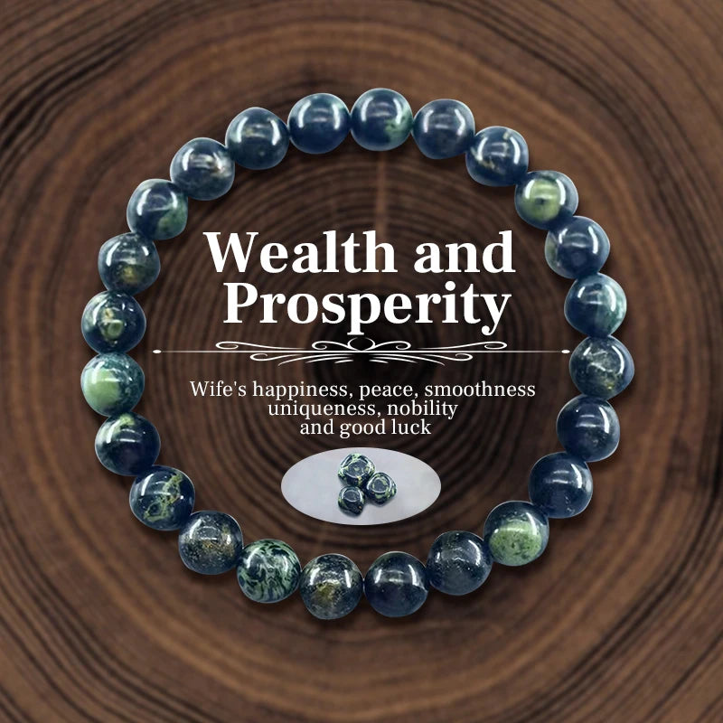 Natural Stone Crystal Beads Bracelet for Women Unisex 7 Chakra Energy Protection Healing Prosperity Bangle Good Luck Jewelry