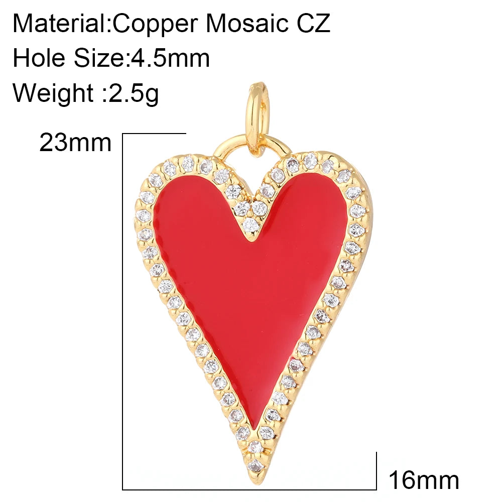 Evil Blue Eye Heart Necklace for Women Cute Gold Star Collars Diy Pendant Stainless Steel Chain High Quality