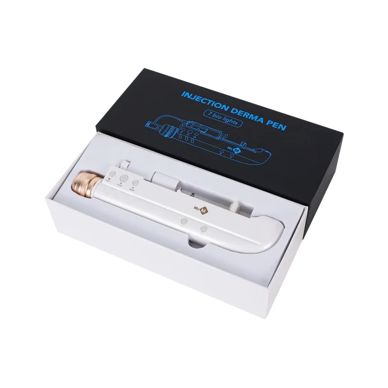 2th Handheld Meso Gun Injector nami Water Injection Derma Pen For Facial Skin Rejuvenation Anti Aging Mesotherapy Remove Wrinkle