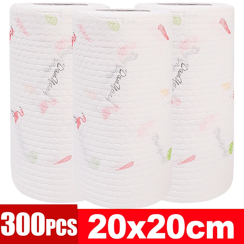 Trapos desechables de cocina, paños de limpieza reutilizables no tejidos, toallas de lavado para el hogar, paños de cocina, toallitas de trapo, herramientas de limpieza de telas