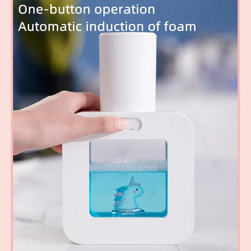 Nuevo dispensador de jabón automático, desinfectante de manos para mascotas, sin contacto, con carga USB, 400 ml, dispensador de líquido, desinfectante de manos personal.