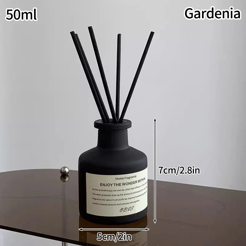 Ambientador líquido sin llama, difusor de aroma, perfume, desodorante, fragancia floral de larga duración, decoración del hogar.