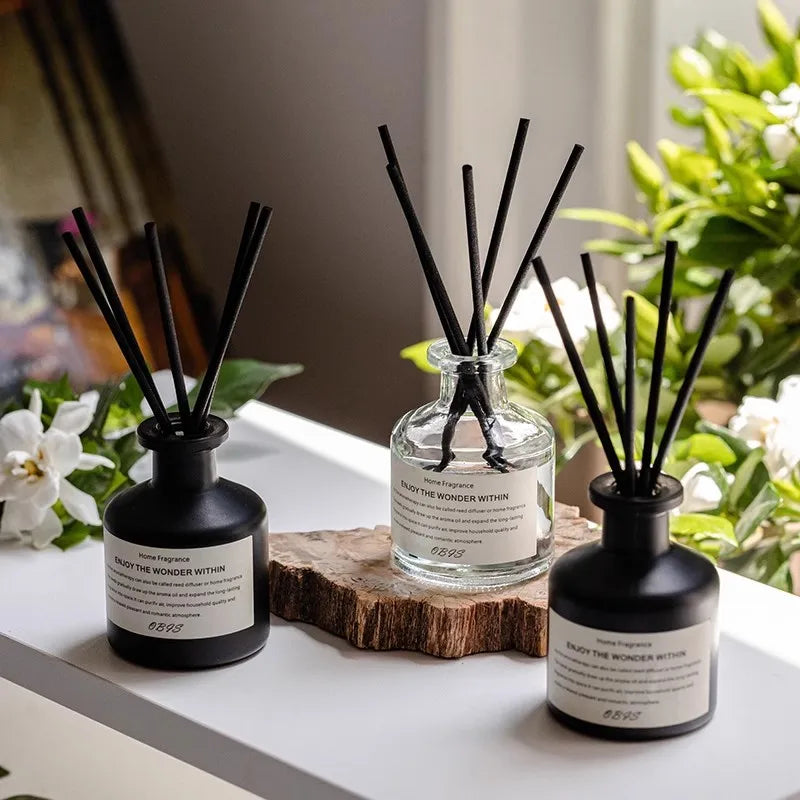 Ambientador líquido sin llama, difusor de aroma, perfume, desodorante, fragancia floral de larga duración, decoración del hogar.