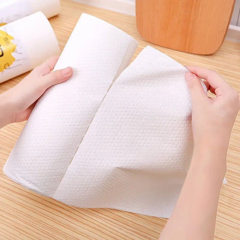 Trapos desechables de cocina, paños de limpieza reutilizables no tejidos, toallas de lavado para el hogar, paños de cocina, toallitas de trapo, herramientas de limpieza de telas