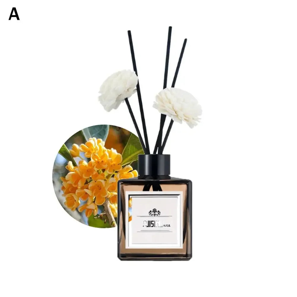 Difusor de aromaterapia sin fuego para decoración del hogar, aroma floral de larga duración para baño, N2p8