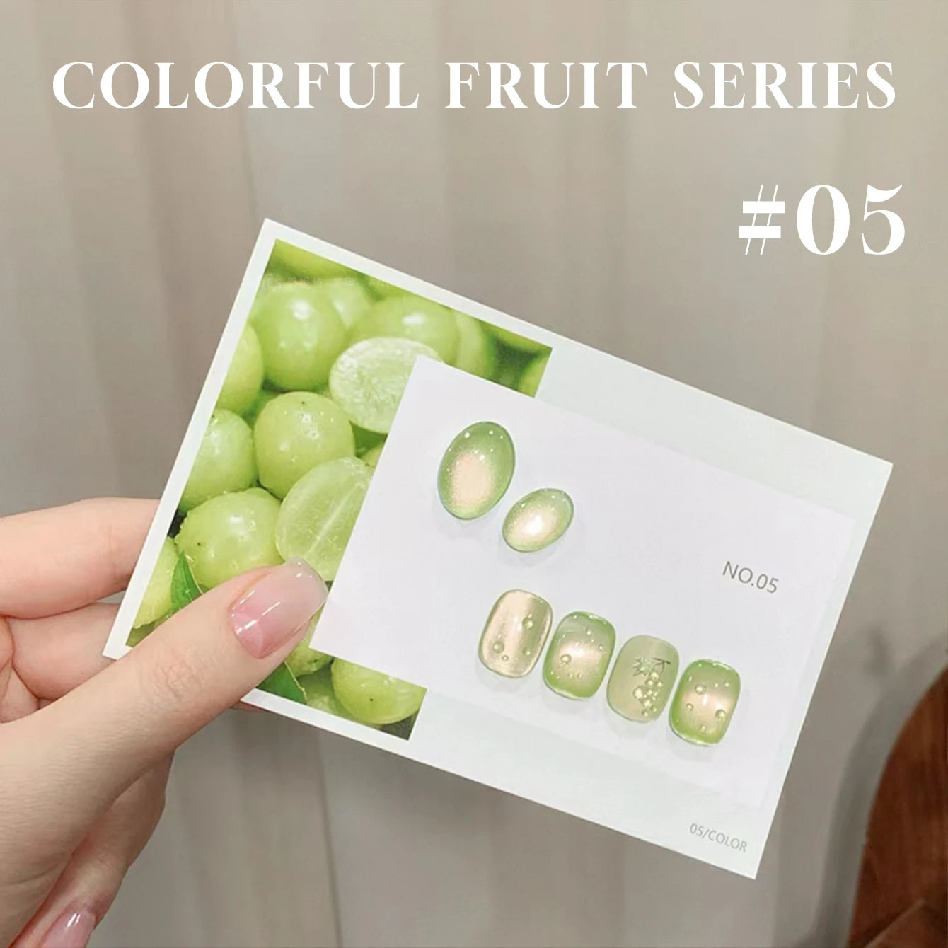 MIANEL 12ML 1-7 piezas Esmalte de uñas en gel con efecto ojo de gato, color rosa, dorado, con burbujas de océano, con cuentas de vidrio, para verano, 2025, para uñas azules, artículos para uñas
