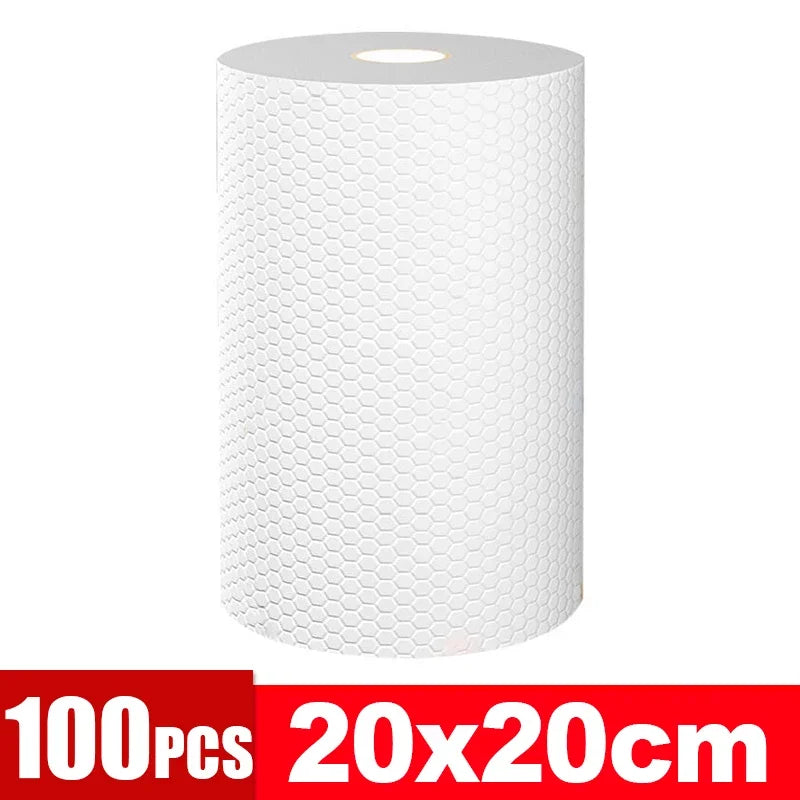 Trapos desechables de cocina, paños de limpieza reutilizables no tejidos, toallas de lavado para el hogar, paños de cocina, toallitas de trapo, herramientas de limpieza de telas