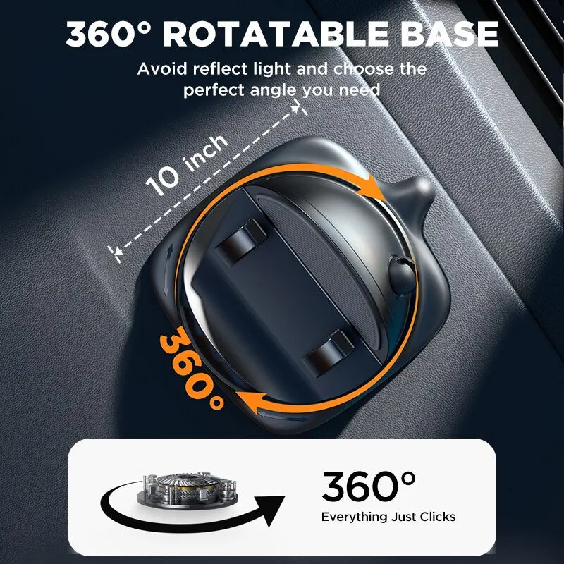 Joyroom - Soporte universal para teléfono de coche, de silicona, reutilizable y mejorado, con almohadilla antideslizante
