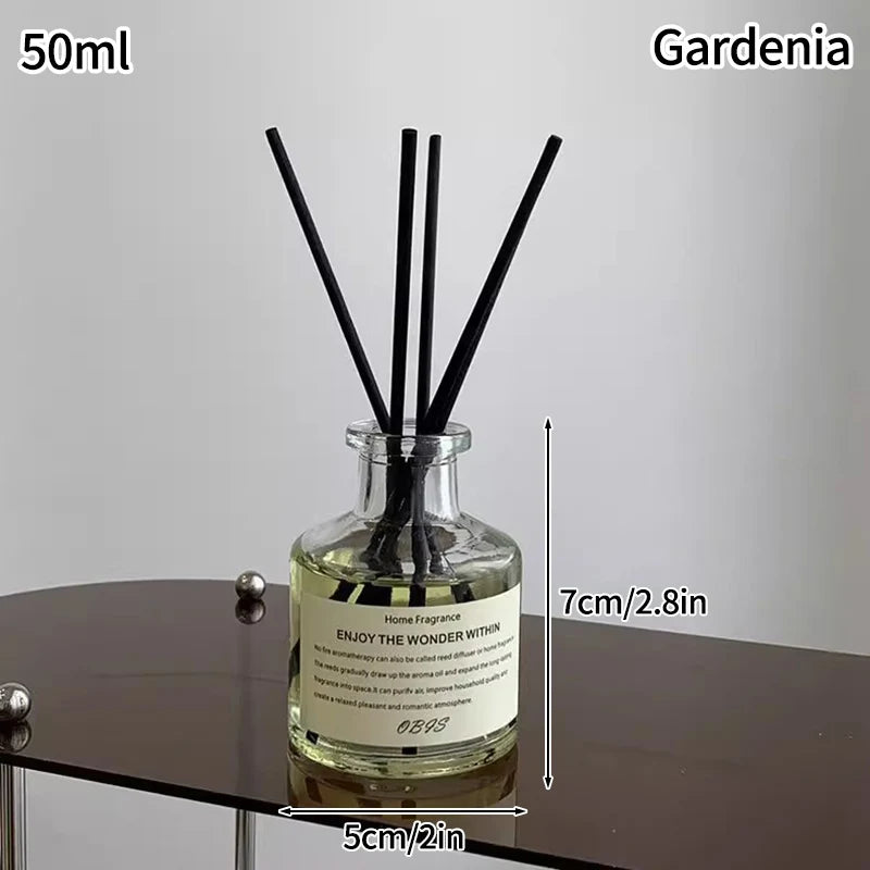 Ambientador líquido sin llama, difusor de aroma, perfume, desodorante, fragancia floral de larga duración, decoración del hogar.