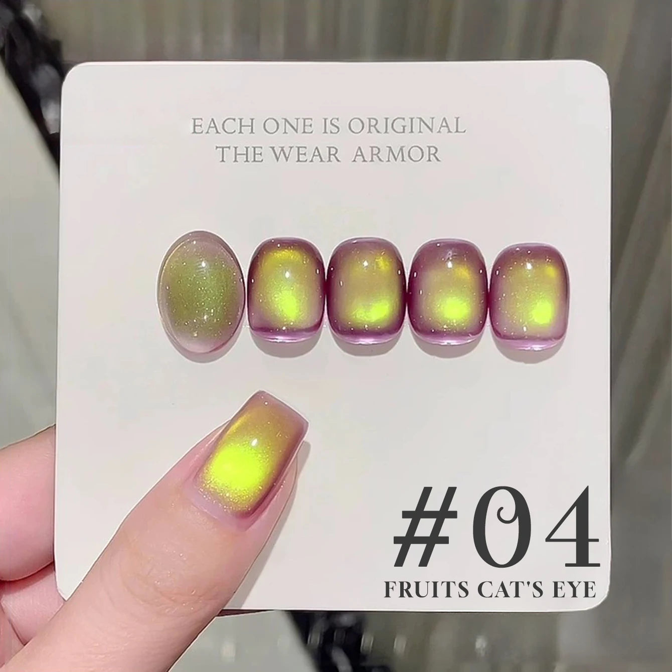 MIANEL 12ML 1-7 piezas Esmalte de uñas en gel con efecto ojo de gato, color rosa, dorado, con burbujas de océano, con cuentas de vidrio, para verano, 2025, para uñas azules, artículos para uñas