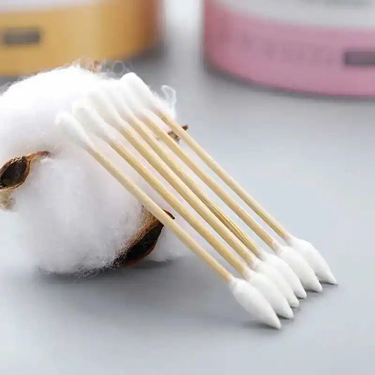 1000 hisopos de doble punta para limpieza de oídos y desmaquillaje - Hisopos desechables higiénicos sin fragancia para limpieza, desmaquillaje y...