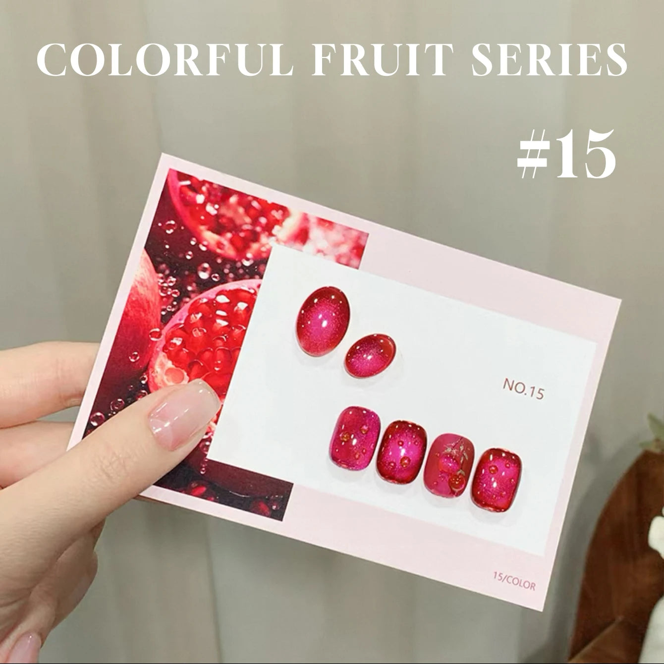 MIANEL 12ML 1-7 piezas Esmalte de uñas en gel con efecto ojo de gato, color rosa, dorado, con burbujas de océano, con cuentas de vidrio, para verano, 2025, para uñas azules, artículos para uñas